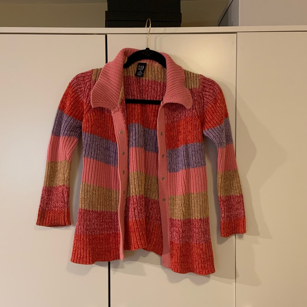 Vintage GAP Snap Up Sweater Cartigan